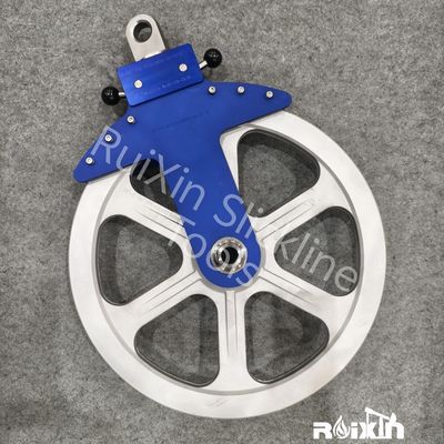 वायरलाइन हे पुली 16 इंच स्लिकलाइन सुरक्षित भार दबाव नियंत्रण उपकरण