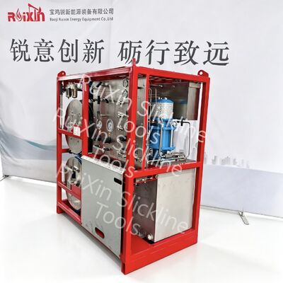 स्लिकलाइन पीसीई हाइड्रोलिक कंट्रोल ग्रीस इंजेक्शन पंप सिस्टम 5000PSI ～15000PSI एपीआई वायरलाइन उपकरण